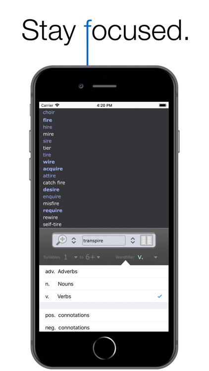 Rhyme Genie Rhyming Dictionary screenshot-5