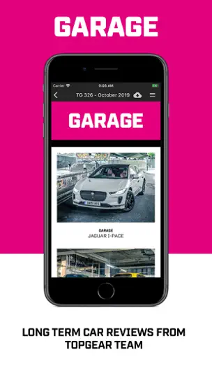 Screenshot von Top Gear Magazine auf dem iPhone 7