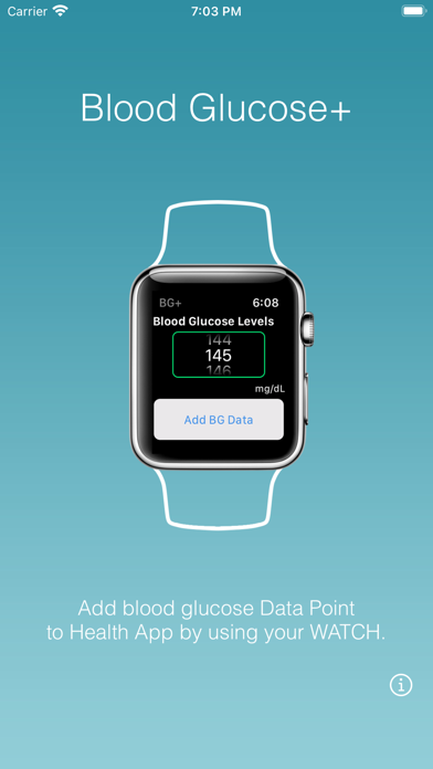 BGPlus for Apple Watch Screenshot