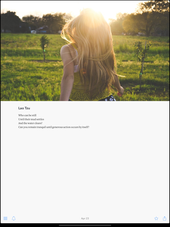 Chill – Mindfulness Reminders iPad screenshot 8 - Health & Fitness app