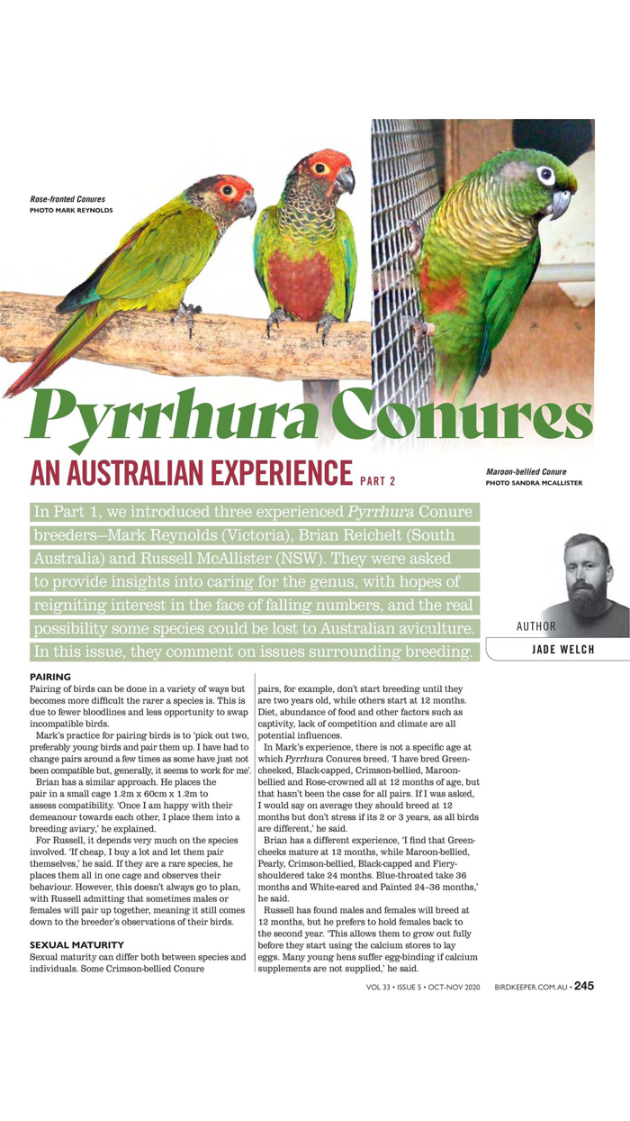 Australian BirdKeeper Magazine