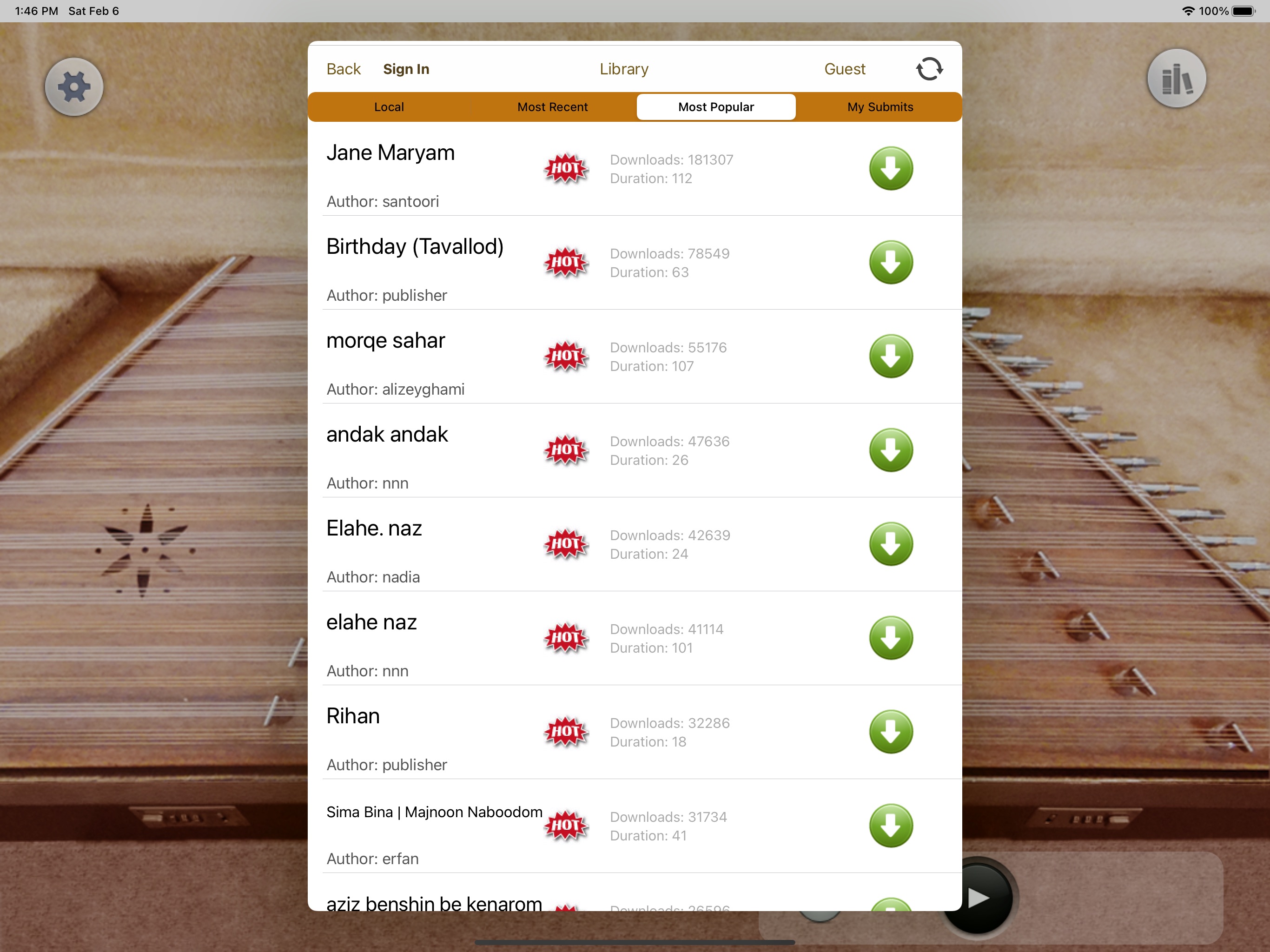 app screenshot