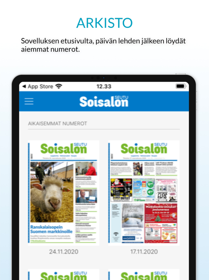 Soisalon Seutu päivän lehti