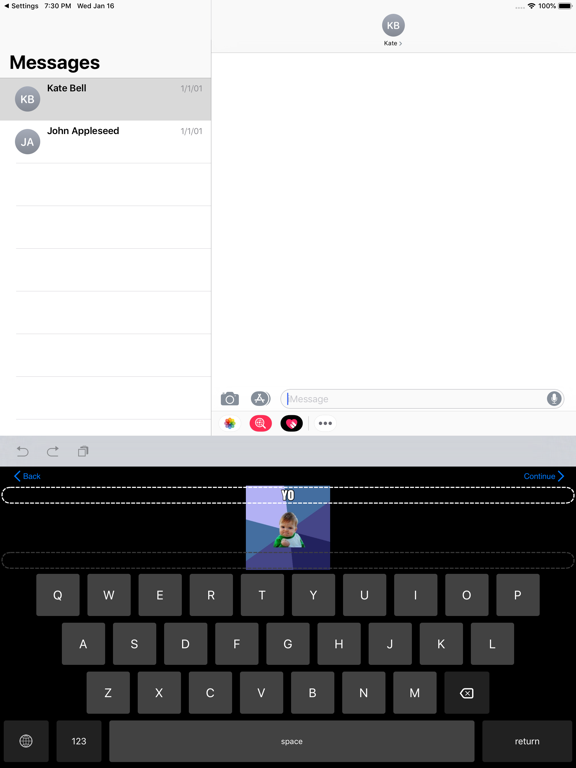 Screenshot #5 pour Meme Keyboard. Créez vos memes