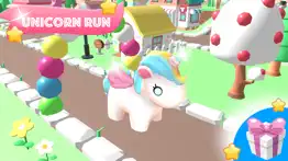 unicorn fun running games iphone screenshot 1