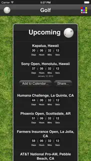 golf iphone screenshot 2