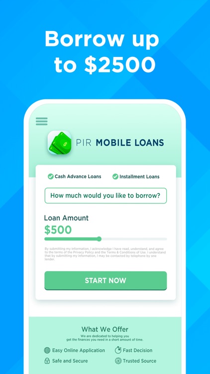 PIR Mobile Loans