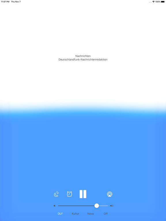 Das Deutschlandradio iPad screenshot 1 - Education app