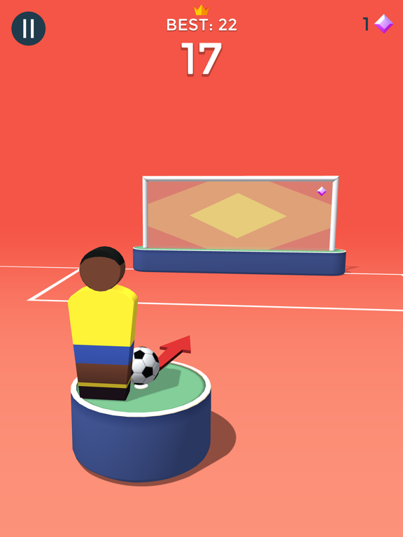 Pop Shot! Soccer iPad screenshot