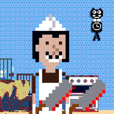 There's a butcher around