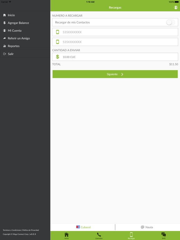MegaConecta iPad screenshot 2 - Business app