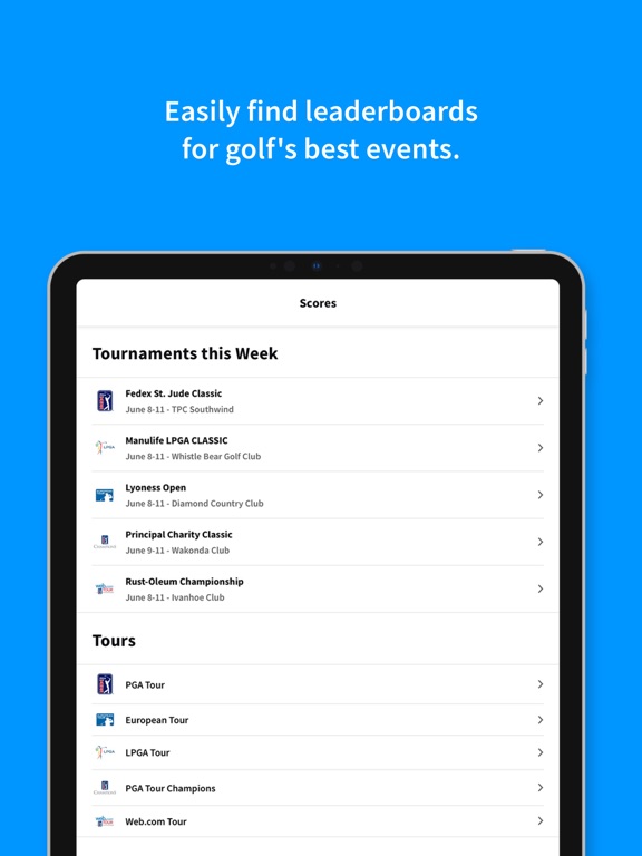 Golf Channel screenshot
