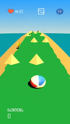 Game screenshot Beach Ball Runner apk