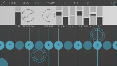 Ribbons : Touch Instrument