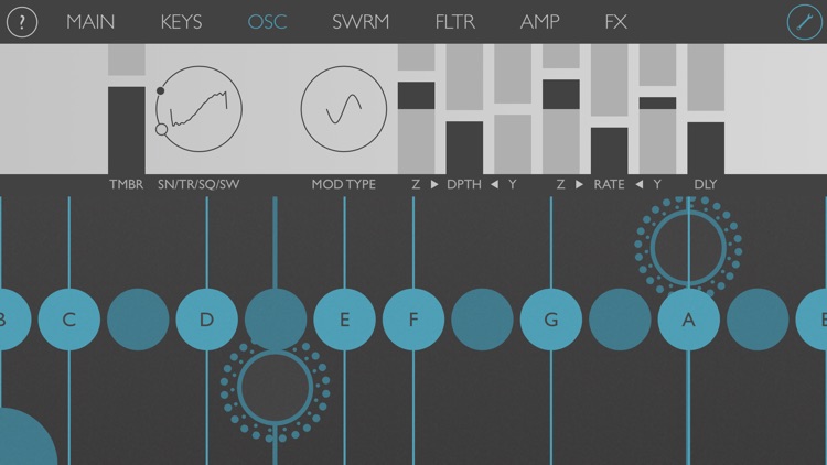 Ribbons : Touch Instrument