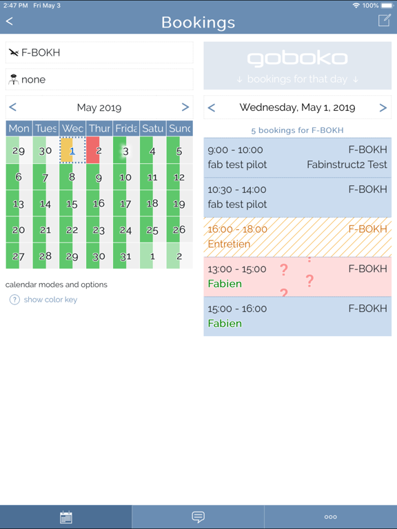 Goboko Booking iPad screenshot 1 - Travel app