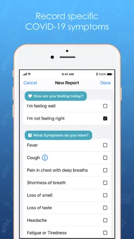 Game screenshot COVID Symptom apk