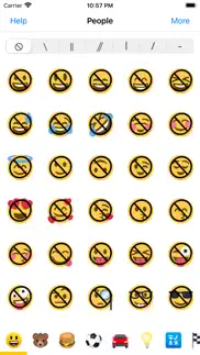 How to cancel & delete anti emoji - prohibited sign 3