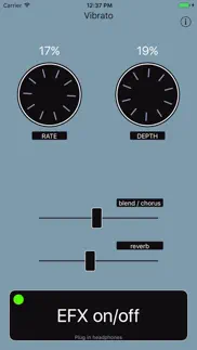 How to cancel & delete vibrato - audio unit effect 1