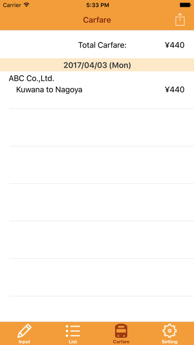 Daily Report SYNC Screenshot