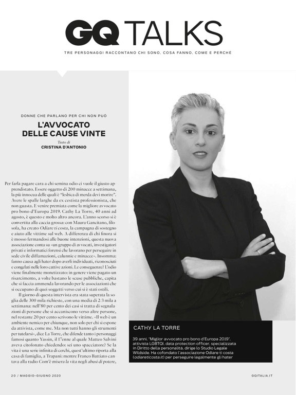 Screenshot #5 pour GQ Italia Magazine