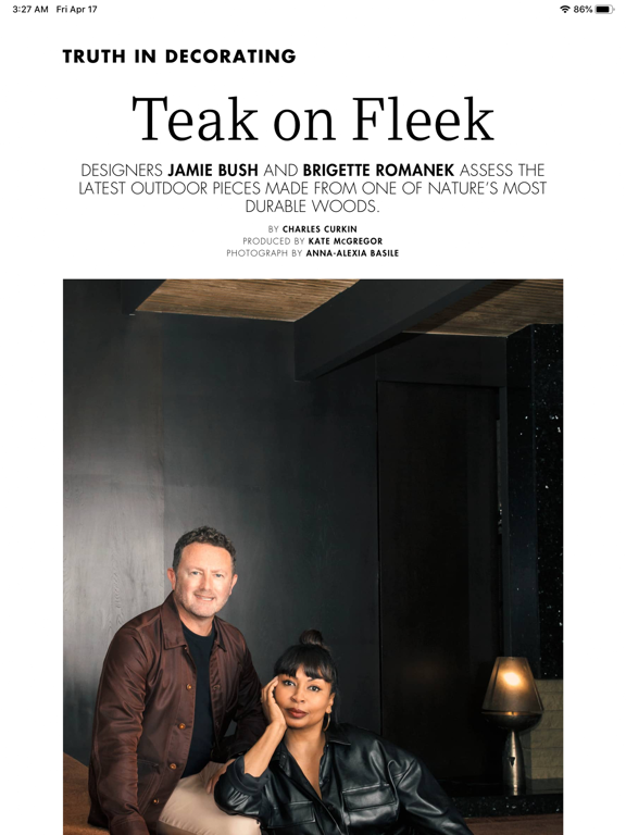 ELLE Decor Magazine US iPad screenshot 4 - Lifestyle app