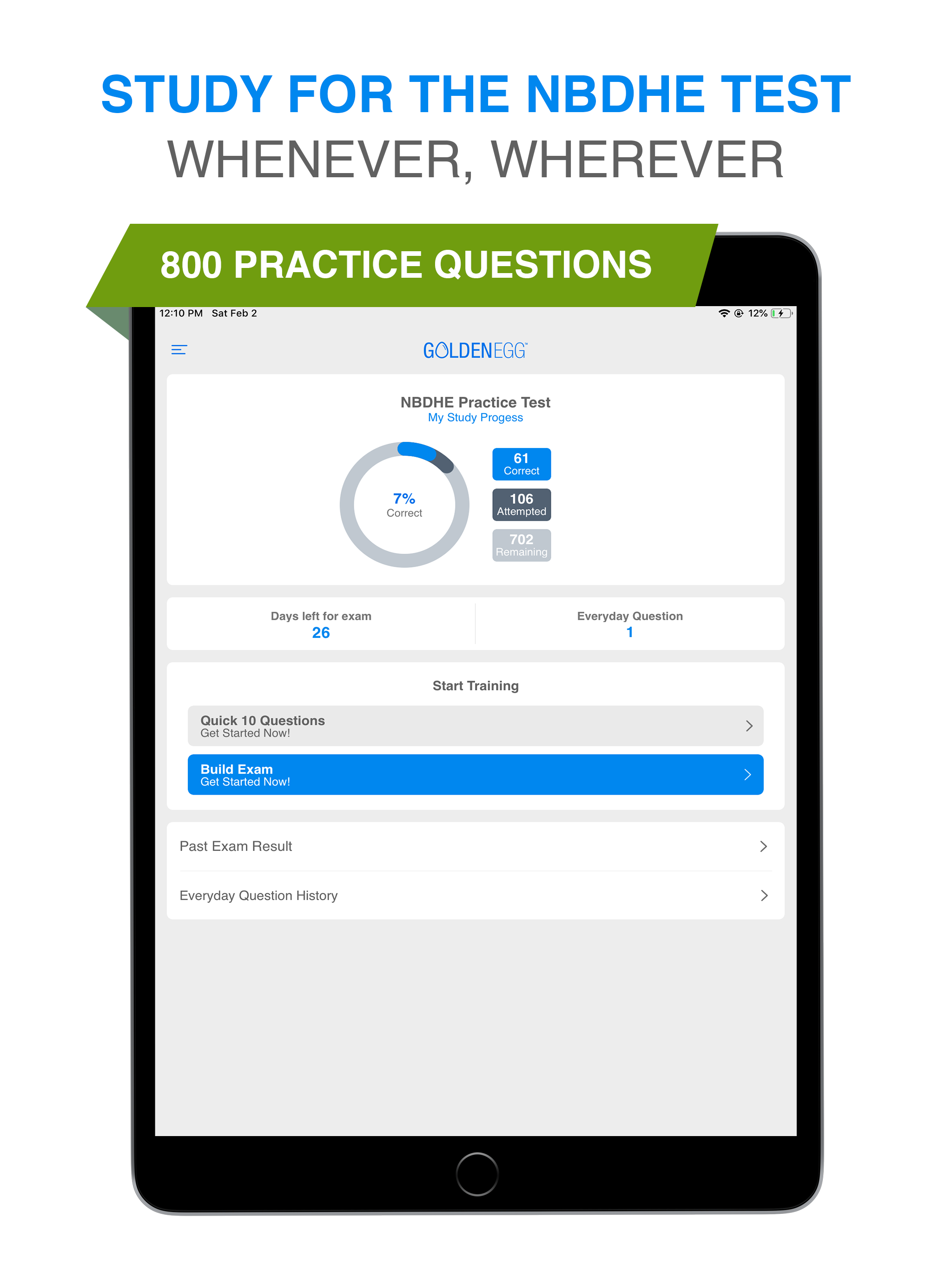 NBDHE Practice Test screenshot 6