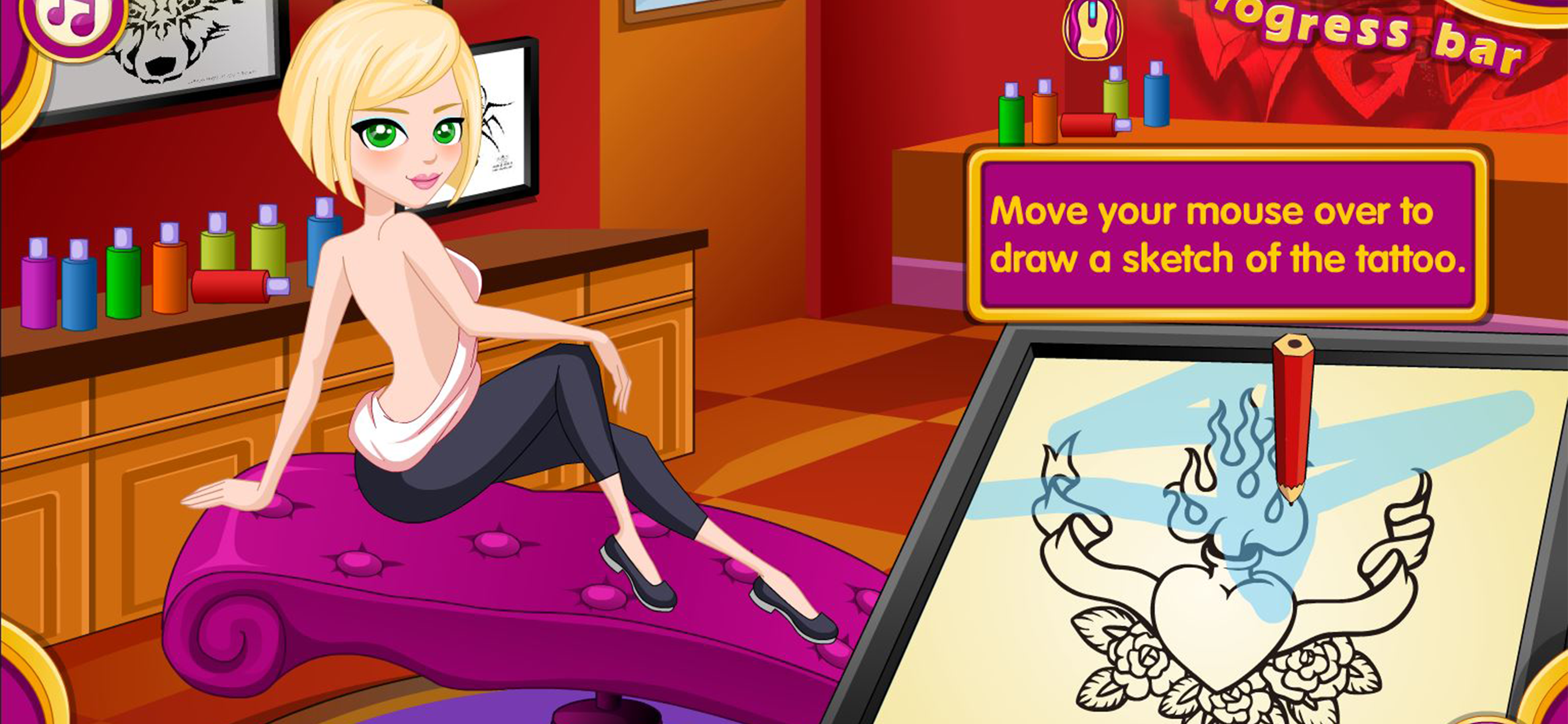 Tattoo Passion - Tattoo games