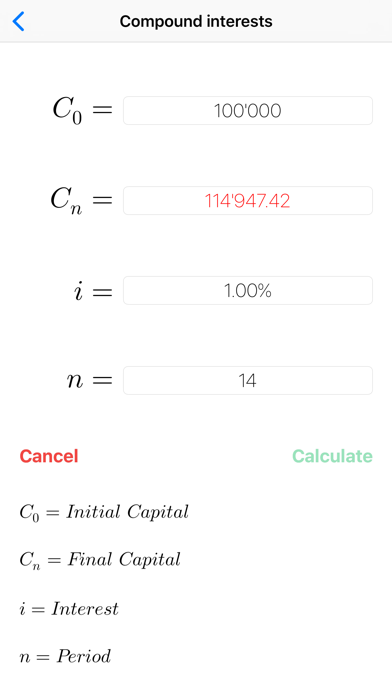FinCalcPro Financial Solver Screenshot