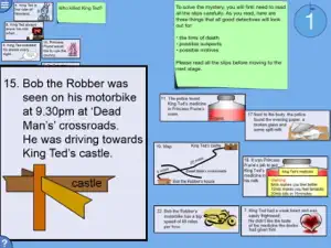 Who Killed King Ted? (Maths) screenshot #1 for iPad