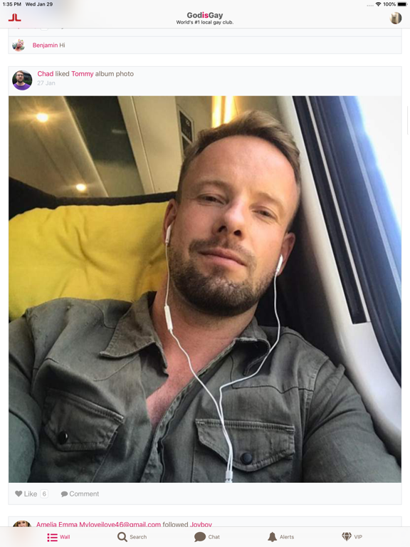 GodisGay iPad screenshot 5 - Social Networking app