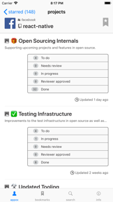 Project Viewer for GitHub screenshot