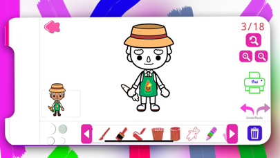 Toca Life Coloring Book Screenshot