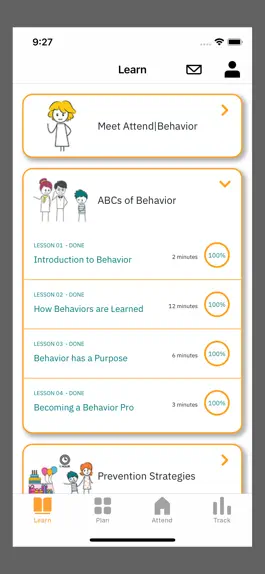 Game screenshot Attend Behavior apk