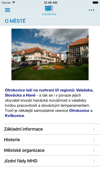 Screenshot #1 pour Město Otrokovice