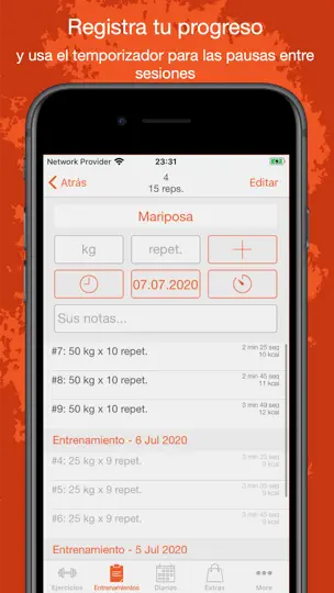 Captura de pantalla de Fitness Point: Gimnasio, Hogar en iPhone 5