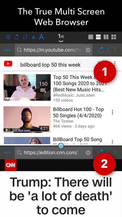 Dual - Multi Screen WebBrowser