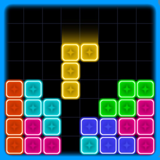Block Puzzle of Glow Style iOS App