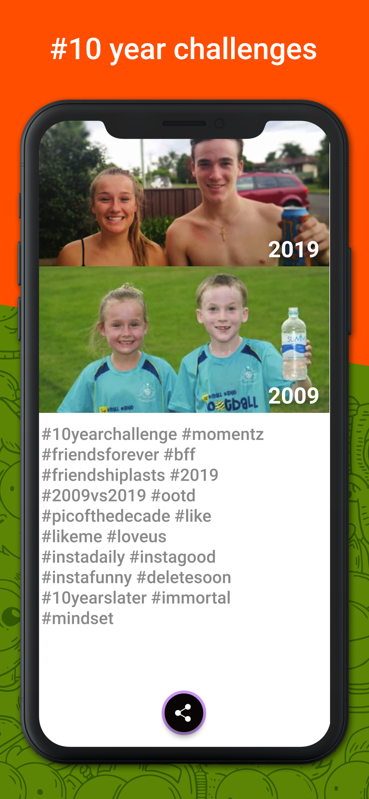 10 Years Challenge Photo Maker screenshot 3