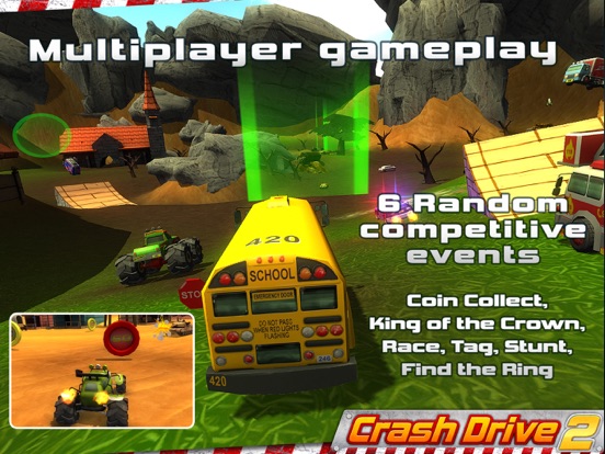 Crash Drive 2 iPad screenshot 1 - Games app
