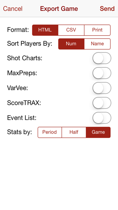 HoopStats Basketball ... screenshot1