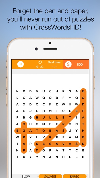 CrossWordsHD screenshot 1