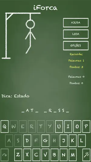 iForca - Hangman in Portuguese screenshot 2