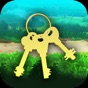 Suspicious garden scene app download