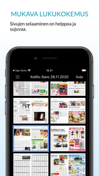 Koillis-Savo, päivän lehti Screenshot