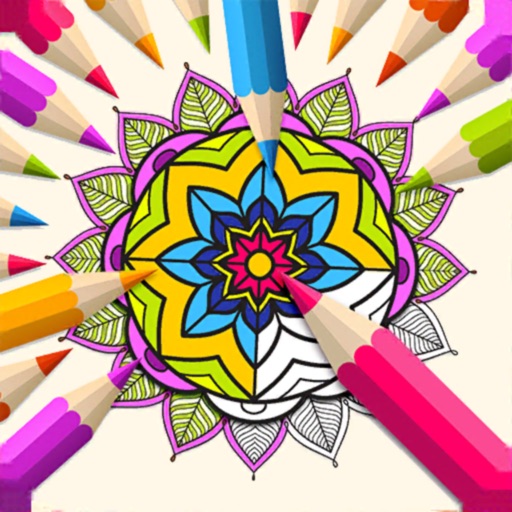 Mandala Coloring Book® icon