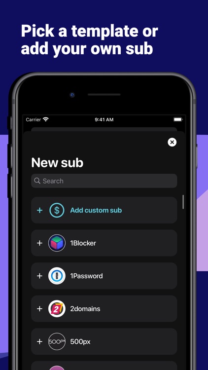 Subs - subscriptions tracker screenshot-4