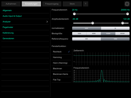Analyzer iPad app afbeelding 5