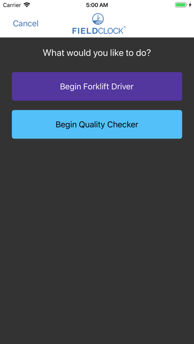 FieldClock Kiosk screenshot 4