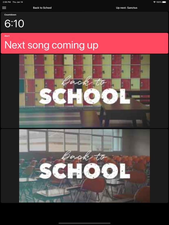Screenshot #5 pour Presenter Stage Display